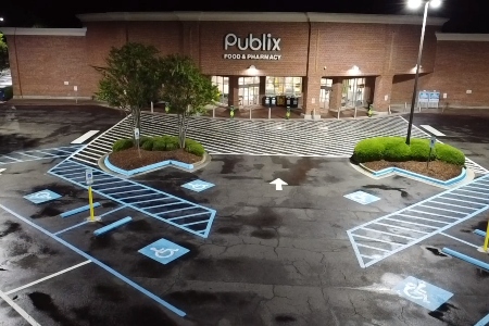 Parking Lot Cleaning